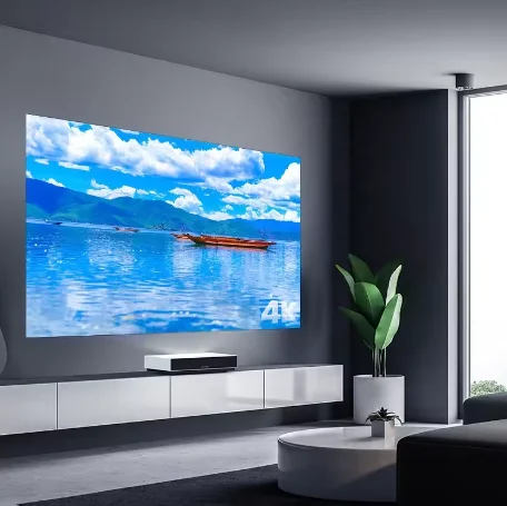 شاشات عرض مثالية قصيرة جدًا، شاشات إطار ثابتة مثبتة على الحائط مقاس 84 بوصة #6