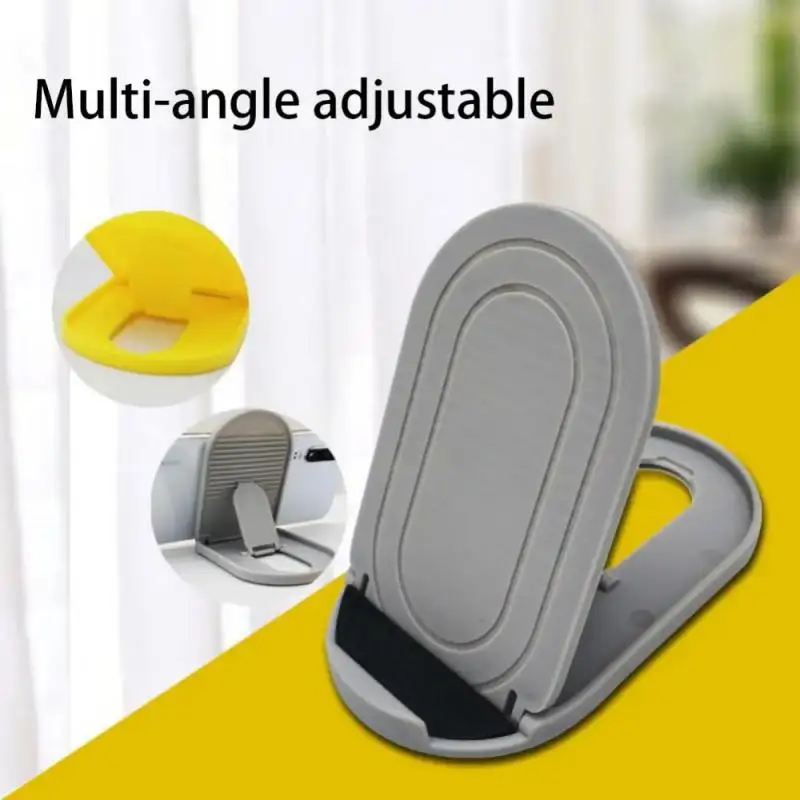 Foldable Cell Phone Stand Adjustable Desktop Phone Holder Universal Portable Travel Mobile Phone Holders For Business Gift