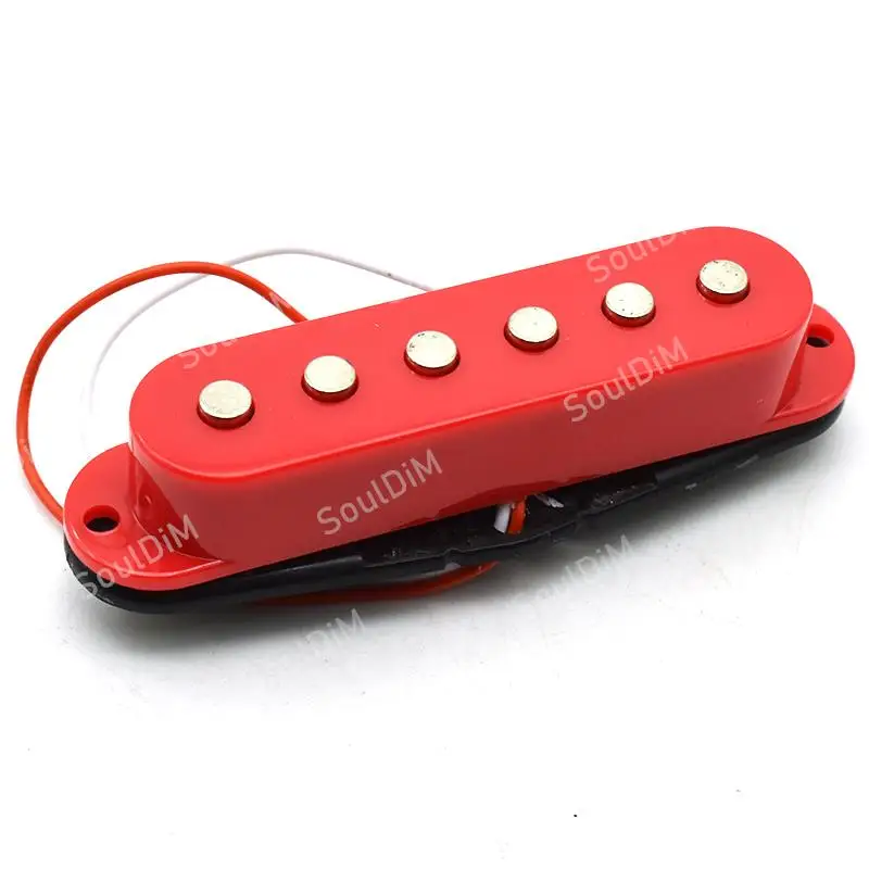 Single Coil Pickup Neck/Middle/Bridge Position Electric Guitar Pickup Multi Color Guitar Accessories