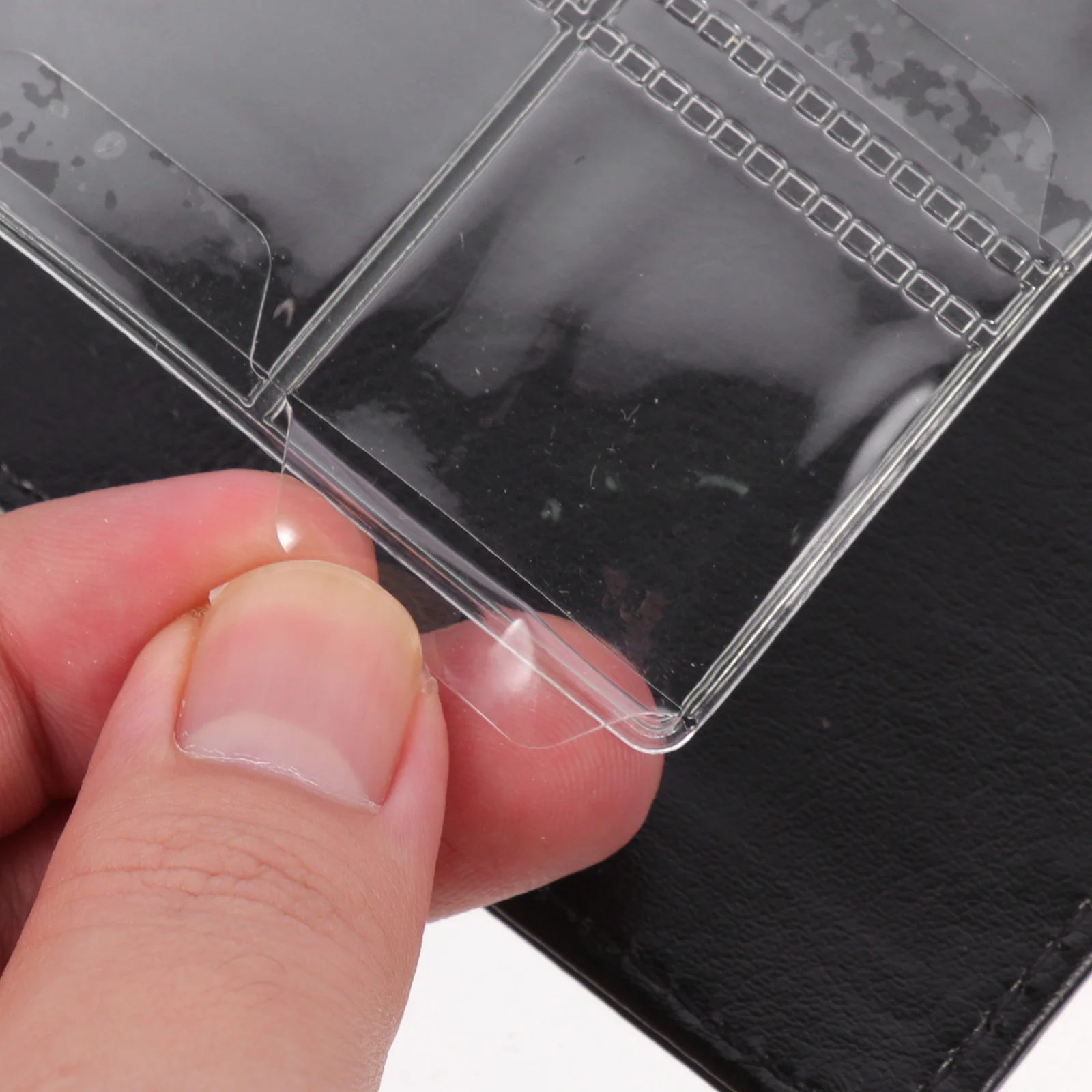 ألبوم الكتب التذكارية على شكل تاج، حامل تخزين العملات المعدنية المحمول، شفاف على الوجهين للعملات المعدنية #2