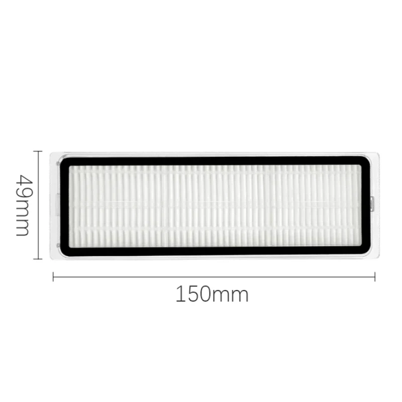 Para xiaomi robô vácuo s20 +/s10 plus/b108gl/b105/b108cn b113cn peças acessórios filtro principal escova lateral mop