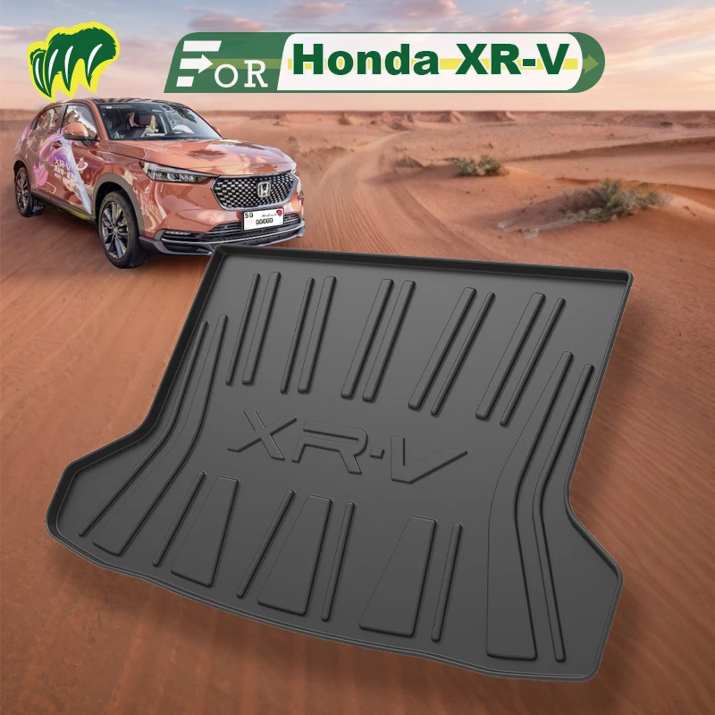 For Honda XR-V 20 21 22 23 2015-2024 Custom Fit Car Trunk Mat All Season Black Cargo Mat 3D Shaped Laser Measured Trunk Liners