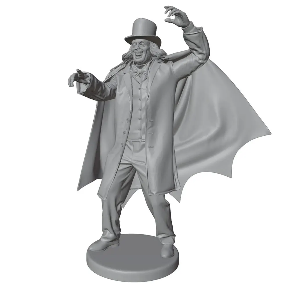 1/24/12/6 Exaggerated Grotesque Expression, Old-School Horror Work Vampire Resin Model Kit, 3D Printed Statue Model, Not Colored