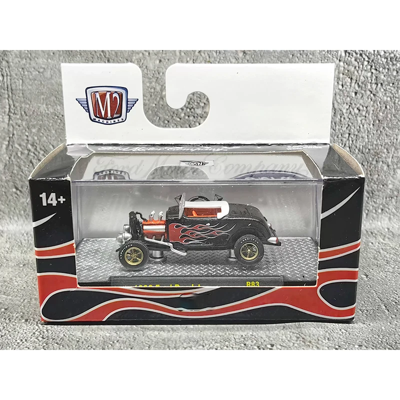 2025 New M2 Machines 1:64 Retro Muscles Scale Alloy Collection Model Car Iron Bottom Rubber Tire Limited Edition Child Gift - Image 2