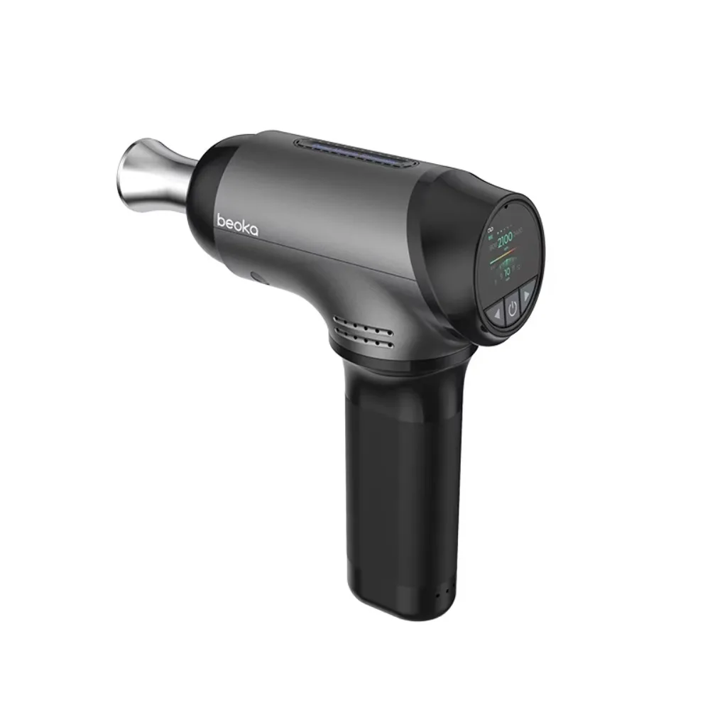 Pistol Pijat Mini Penyesuaian Kedalaman Baru Profesional dengan Variabel Amplitudo untuk Pijat Otot