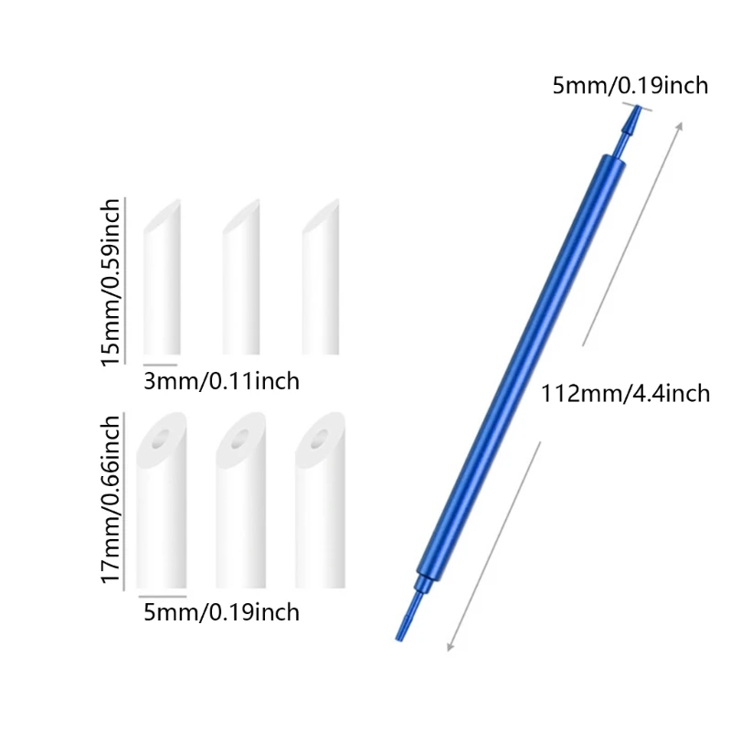 Metal Swab Wiping Sticks for Intricate Model Detailing Smooth Finishing Applications Model Weathering & Decal Smoothing