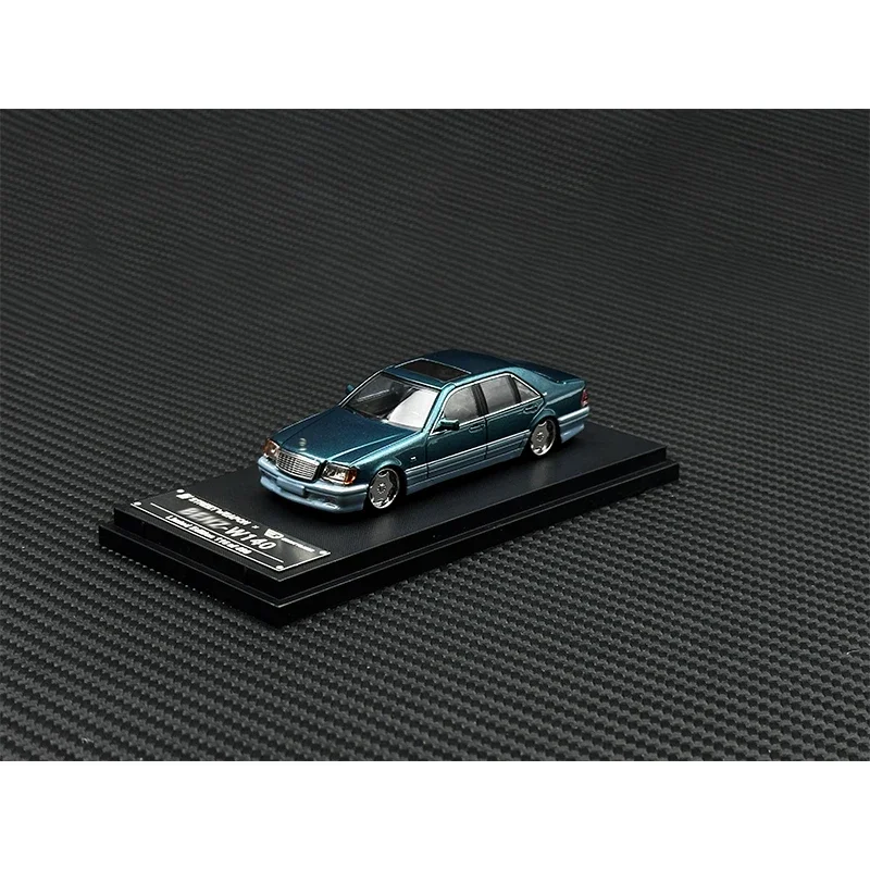 In Stock 1:64 Street Weapon S600 W140 Two Tone Diecast Diorama Car Model Collection Toy SW