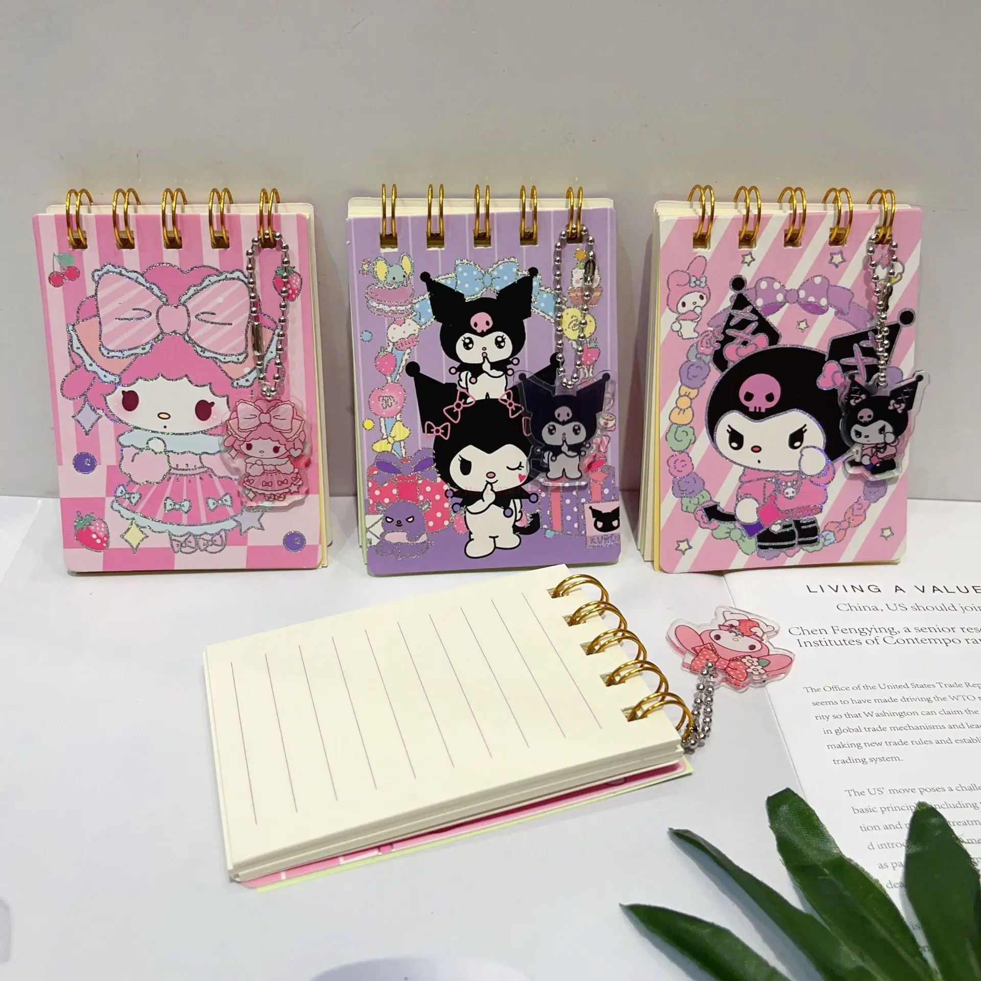 24 шт., подвеска-брелок для блокнота