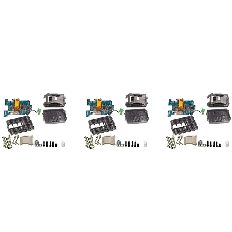 A33T-3X DIY Battery Case Single Cell Protection Detection BMS For 18V Battery BL1830 BL1820 BL1815 BL1860B LXT 400