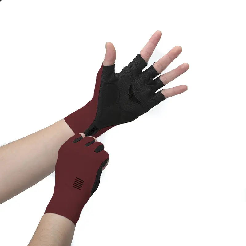 YKYWBIKE Cycling Gloves  MTB Bike Black White Gloves Sports Half Finger Bicycle Goves Men Women Breathable Shockproof Gloves - Image 12