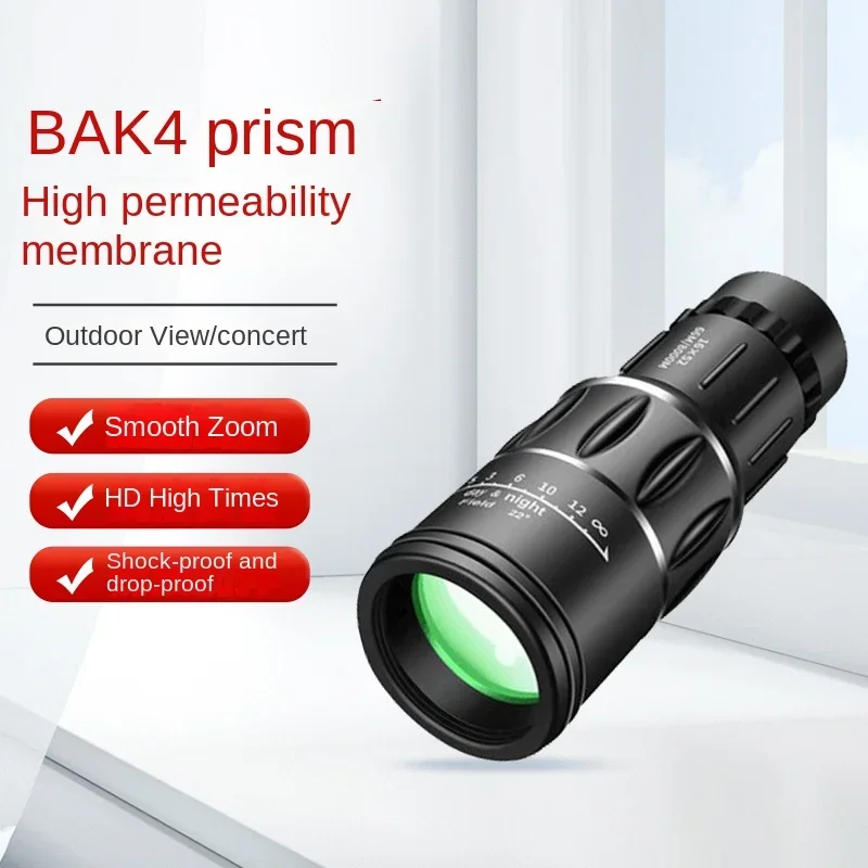 Telescopio portátil de una sola pieza de alta definición para conciertos Conexión de teléfono móvil Fotografía Videografía