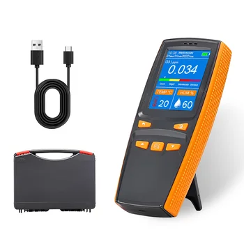 Factory Handheld Ozone Meter O3 Detector Support Logging Download Electrochemistry Sensors Indoor Gas Analyzer Measurement