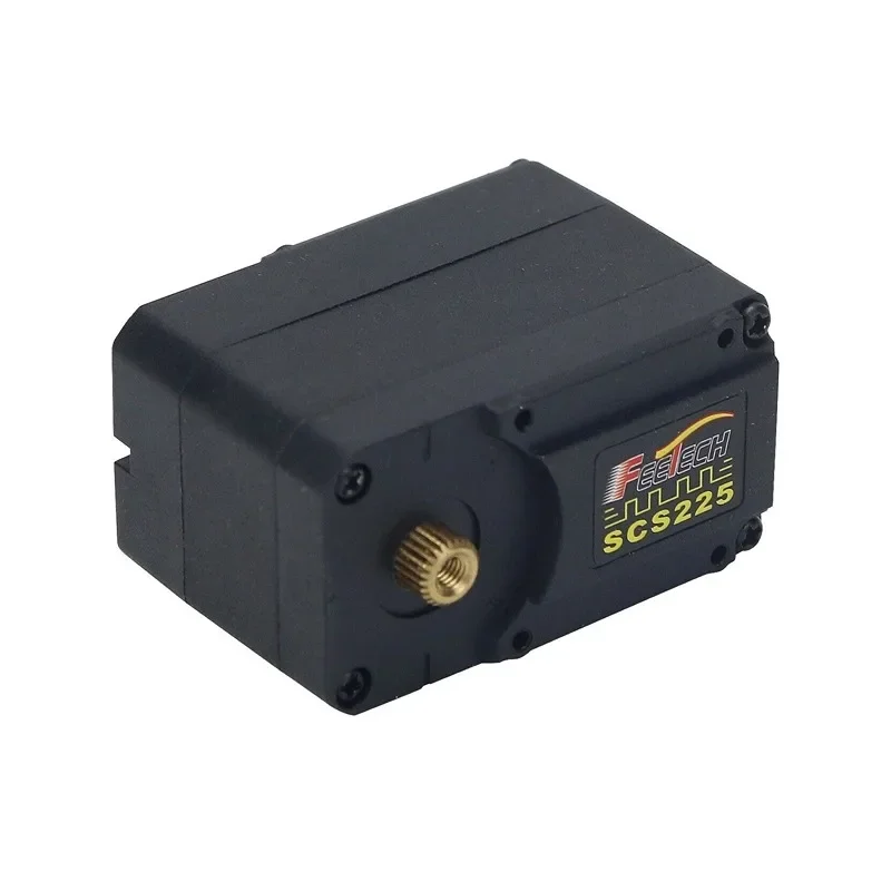 Feetech 19KG couple élevé TTL niveau de Signal SCS225 Servo Bus série Servo double axe Protection électronique intelligente Servo pour robot