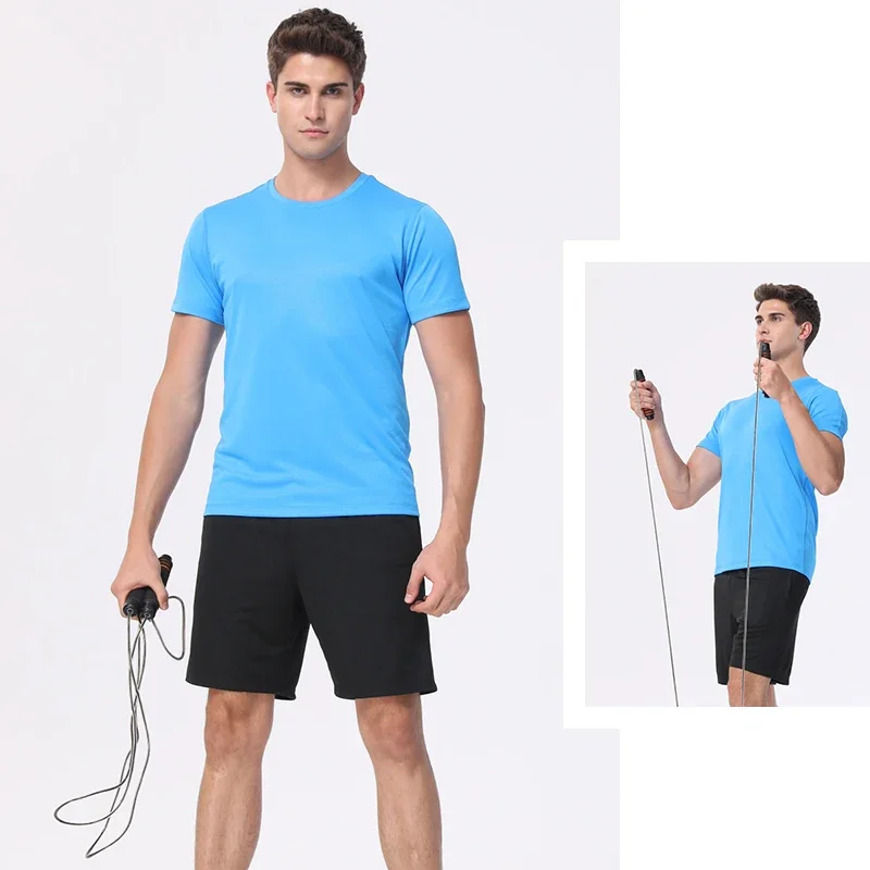 

Men's Running Sports Suits Skinny Tights Clothes Gym Fitness Sportswear Shirt Quick Dry Jogging Track Suit Basketball S-6XL