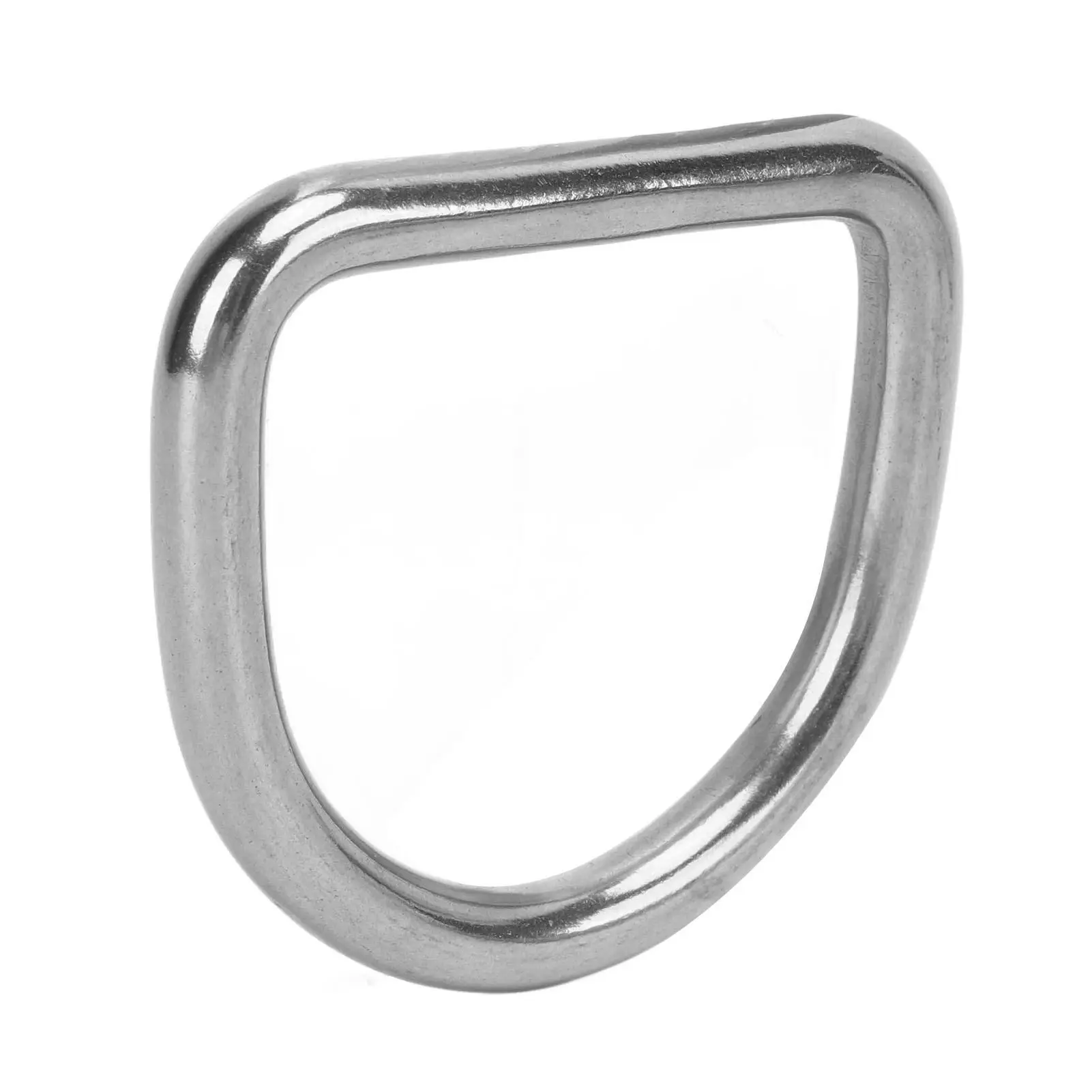 10 PCS Stainless Steel D Ring Seamless Welded Boat Hardware Buckle Surfboard Kayak Accessories