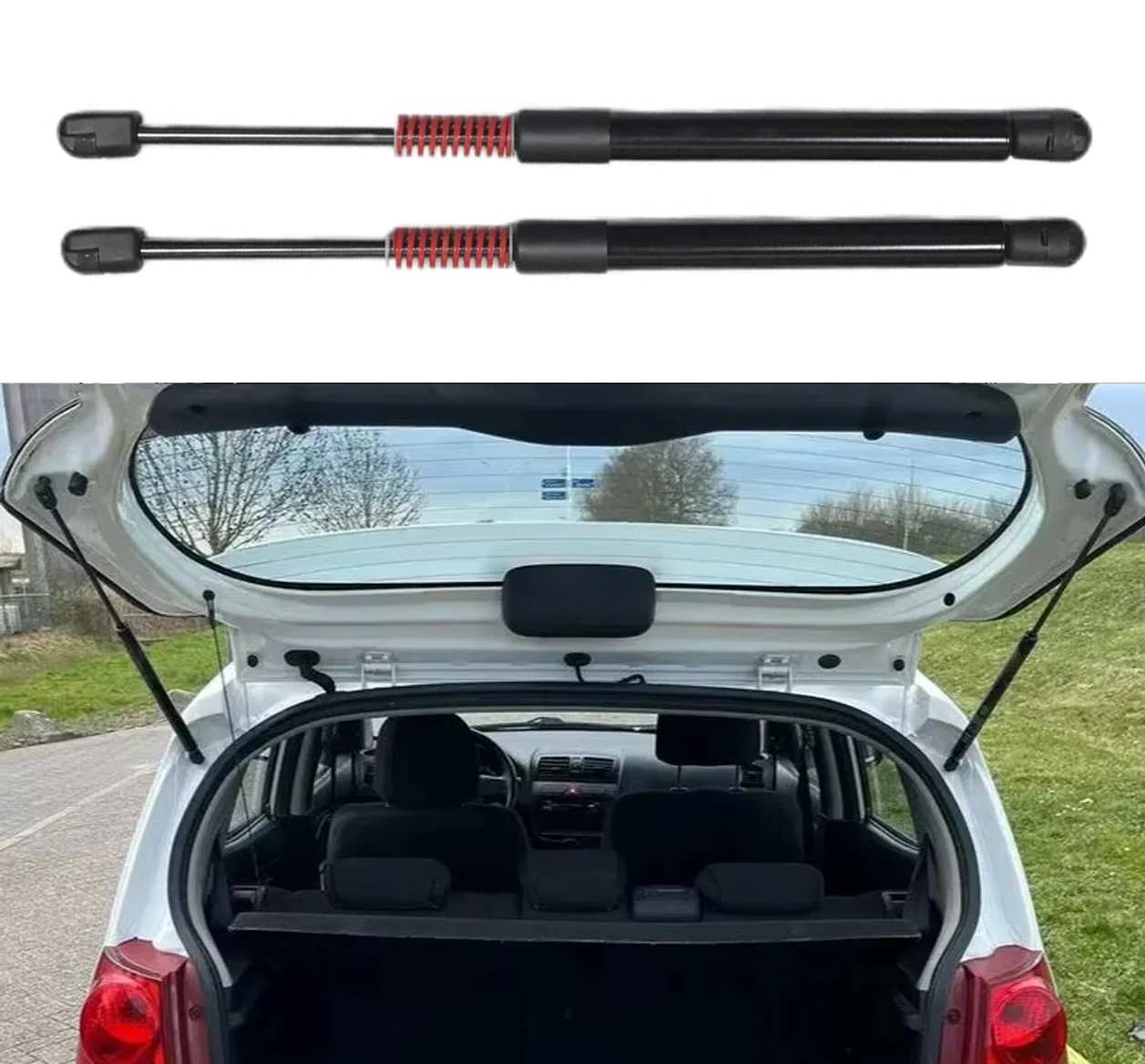 

Rear Tailgate Auto Struts With Spring For Kia Picanto Morning SA 2003-2011 Trunk Boot Lift Support Shock Absorber Damper