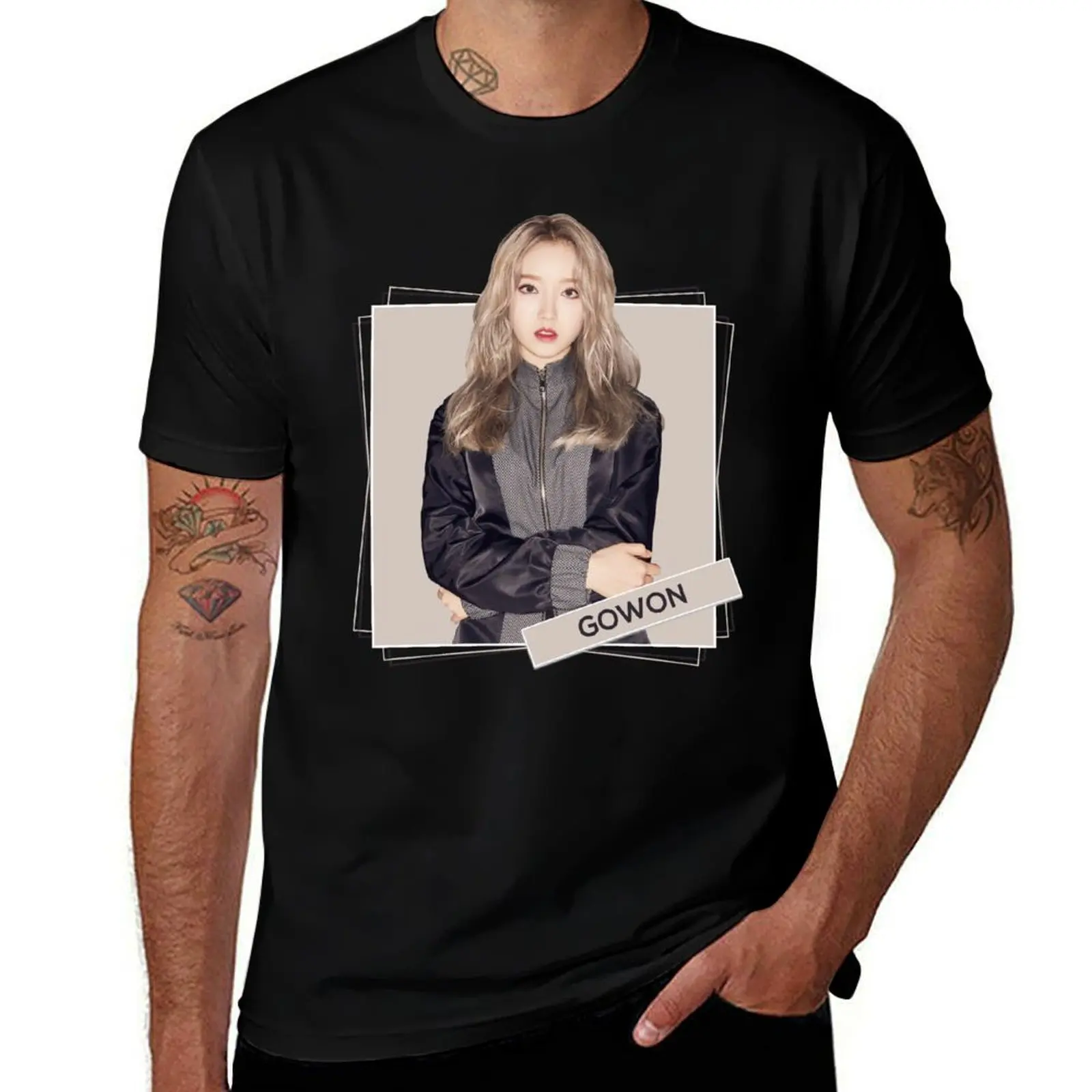 Loona - Gowon T-Shirt Big and Tall Solid Color T-Shirt