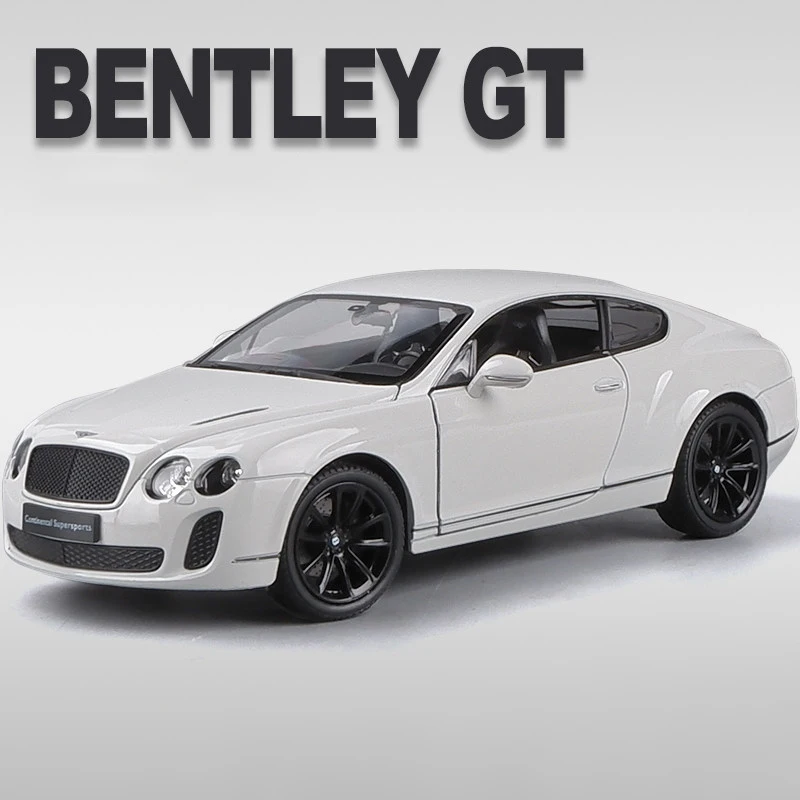 WELLY 1:24 Bentley Continental Supersports Alloy Car Model Diecasts & Toy Vehicles Collect Car Toy Boy Birthday gifts