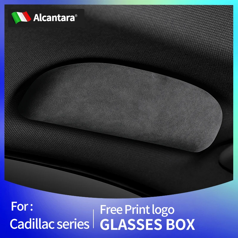 

Alcantara Suede Car Glasses Case Storage Box Sunglasses Holder For Zeekr 001 009 Interior Accessories