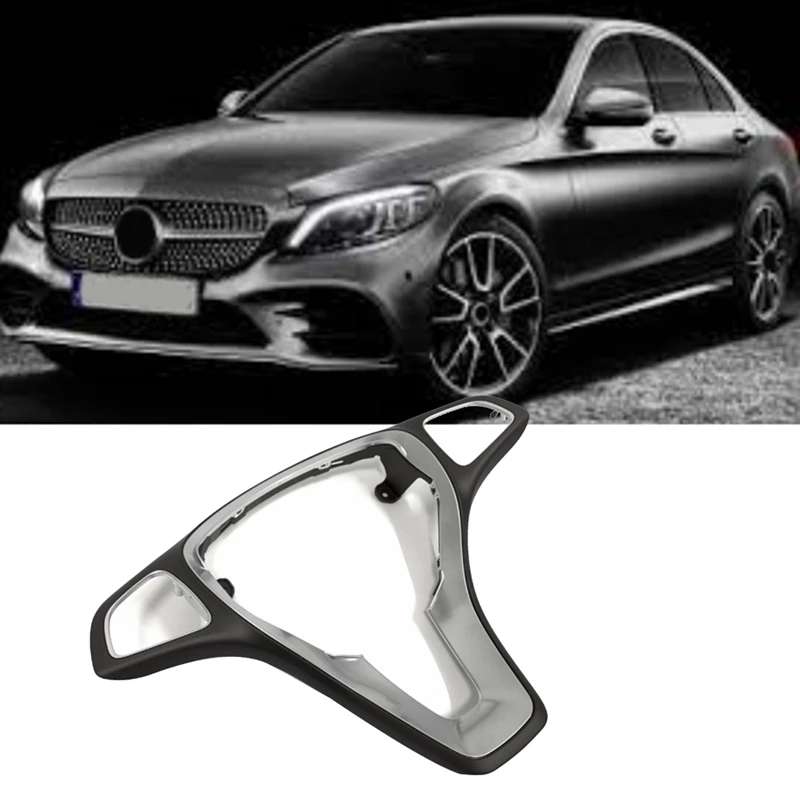 Car Steering Wheel Panel Cover For Mercedes Benz W176 W246 W205 W213 W218 W117 W292 W166 W447 W156 X253 W448