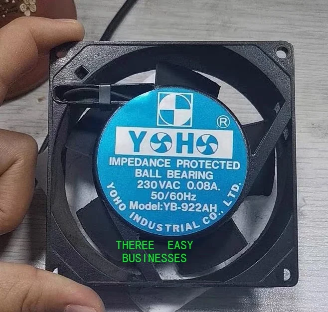

Axial fan MODEL YB-922AH 230V 0.08A 50/60Hz 9225 cooling fan