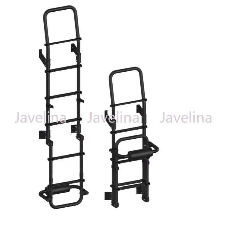 for RV Ladder Aluminum Alloy Folding Rear High Top Middle Top B-C Type Accessory Durable Lightweight Camper Van Roof Rack