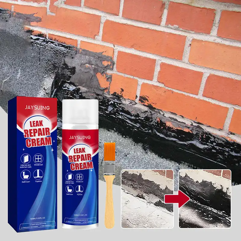 100ml Wall Repair Cream Waterproof Invisible Leak Repair Spray Multipurpose Ceramic Repair Agent Anti-leaking Sealant Cream