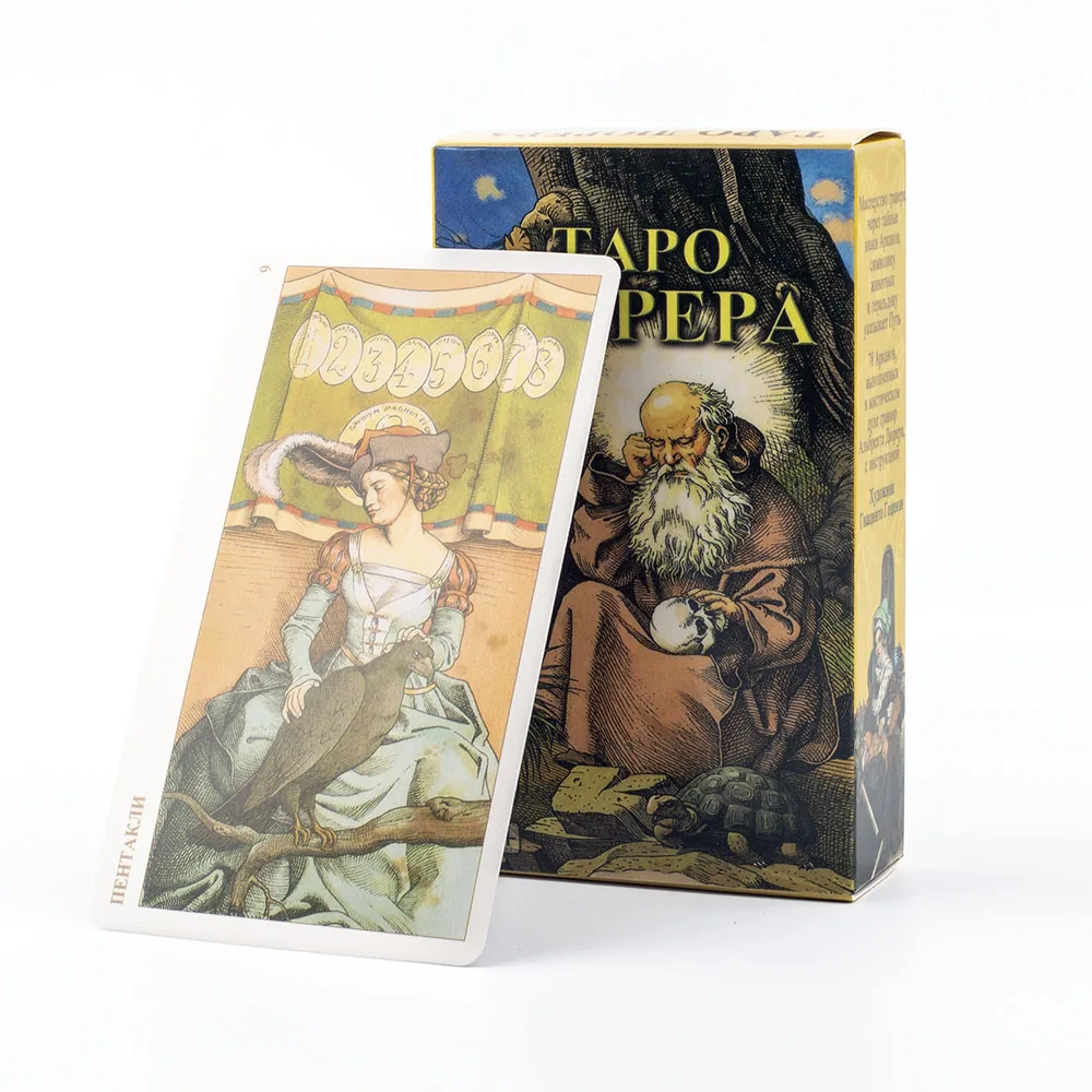 

78 шт. ТАРО ДЮРЕРА Карта Таро Durera Семейная вечеринка Развлечения Настольные игры Игра для гадания ведьмы Колоды Oracle