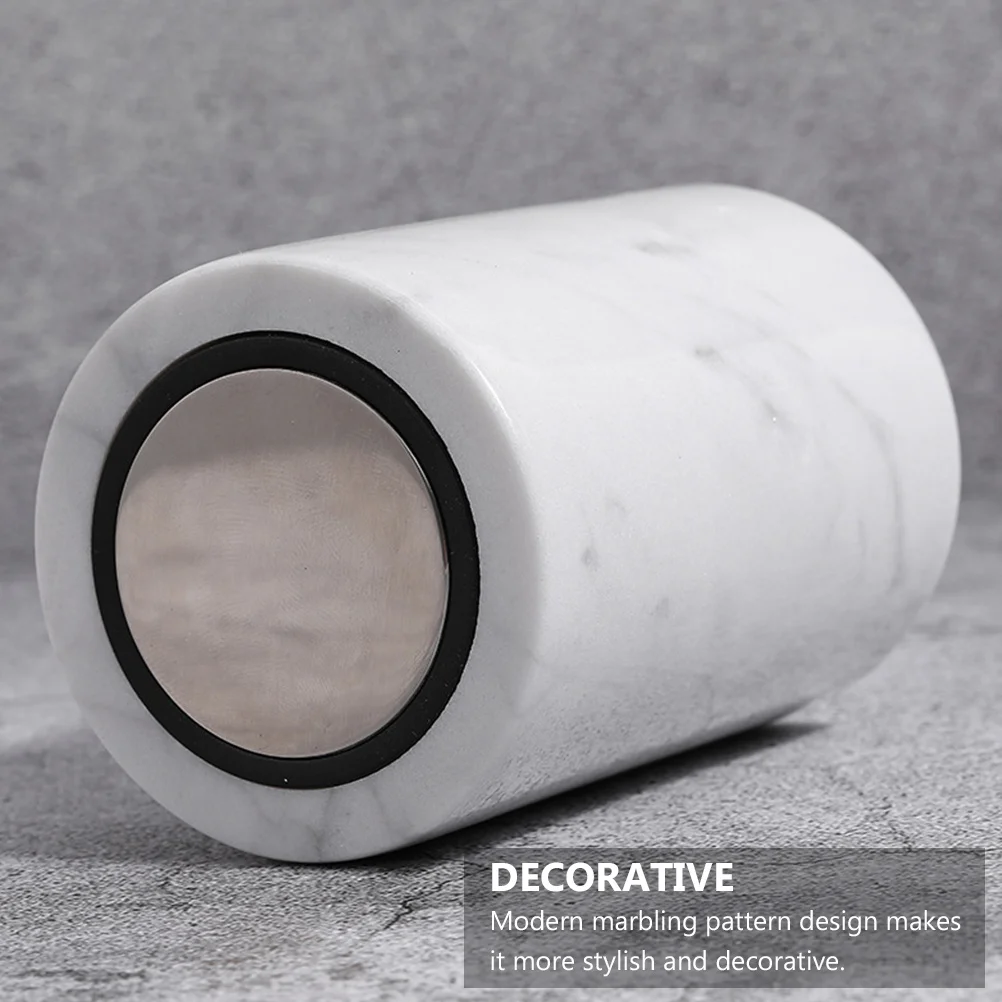 

Toothpick Holders Decorative Toothpicks Dispenser Cute Marble Container for Longer