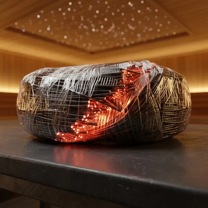 IP68 Waterproof PMMA 2700K Fiber Optic Sauna Star Lighting Kit For Steam Room Ceiling Decoration
