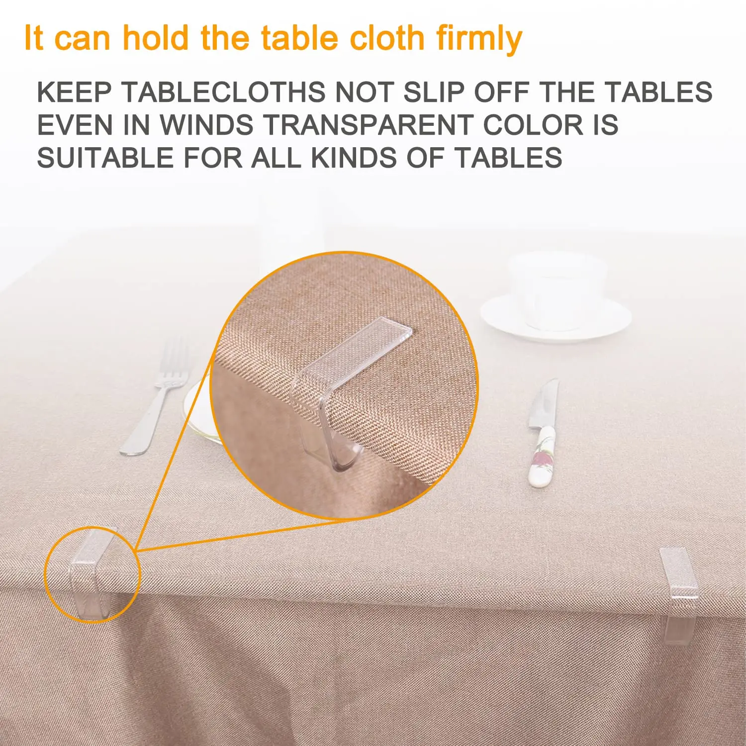 Thumbnail 4 - #39 Trending Tablecloth Clips & Weights Right Now