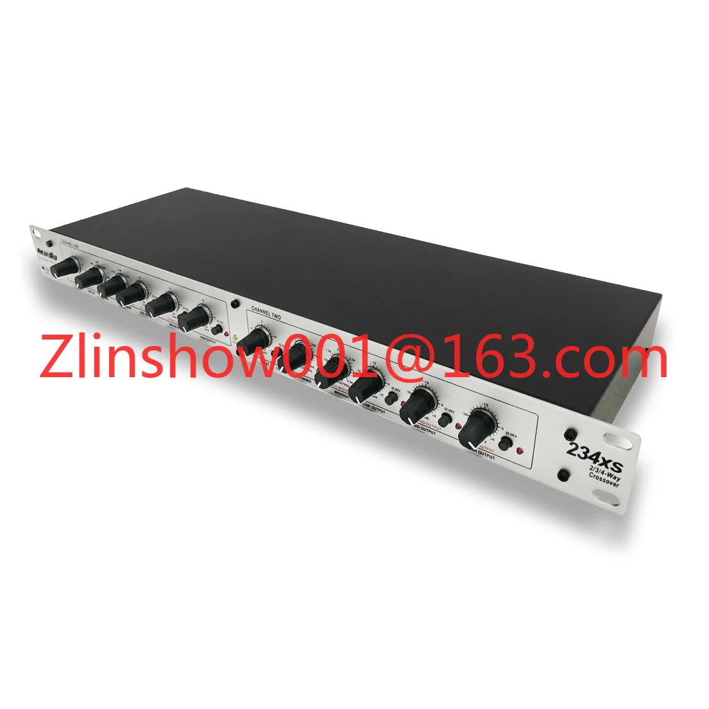 234xs Subwoofer Crossover Stereo 2/3 Way, Mono 4-Way Professional Sound Equipments Crossover Audio
