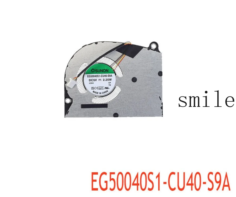 

Laptop CPU Cooling Fan for EG50040S1-CU40-S9A DC5V 2.25W 4Pin