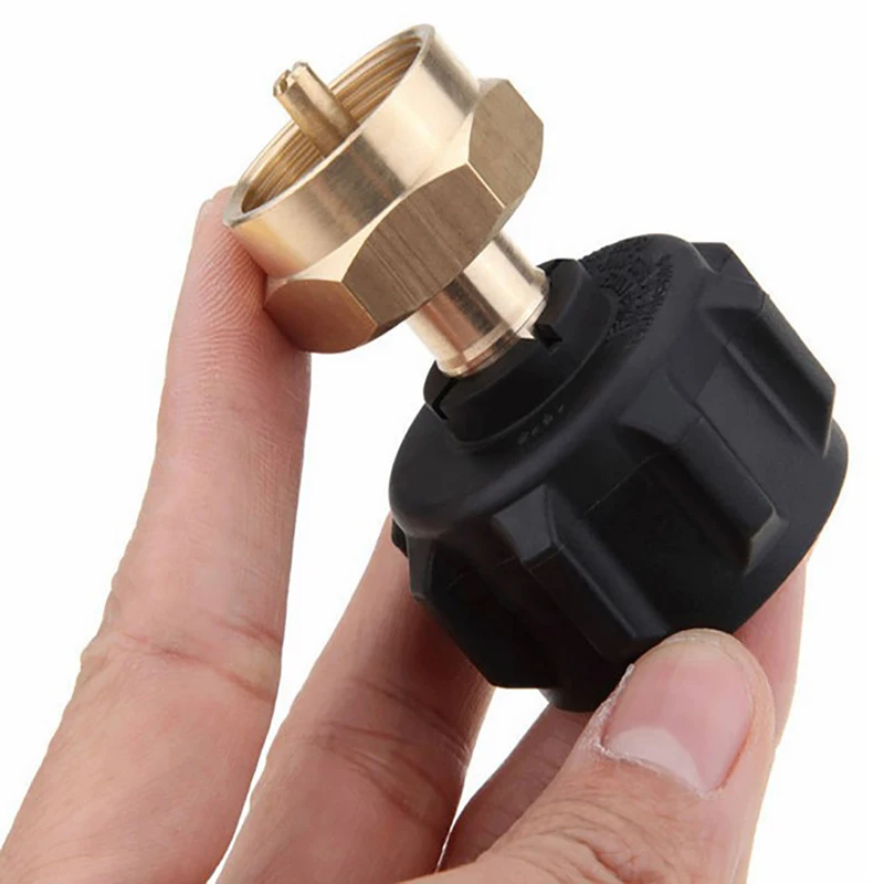 Outdoor Picknick Gasfles Tank Gas Propaan Navulling Adapter Qcc1 Regelaar Ventiel Converter Adapter Bbq Tools Factory Outlet