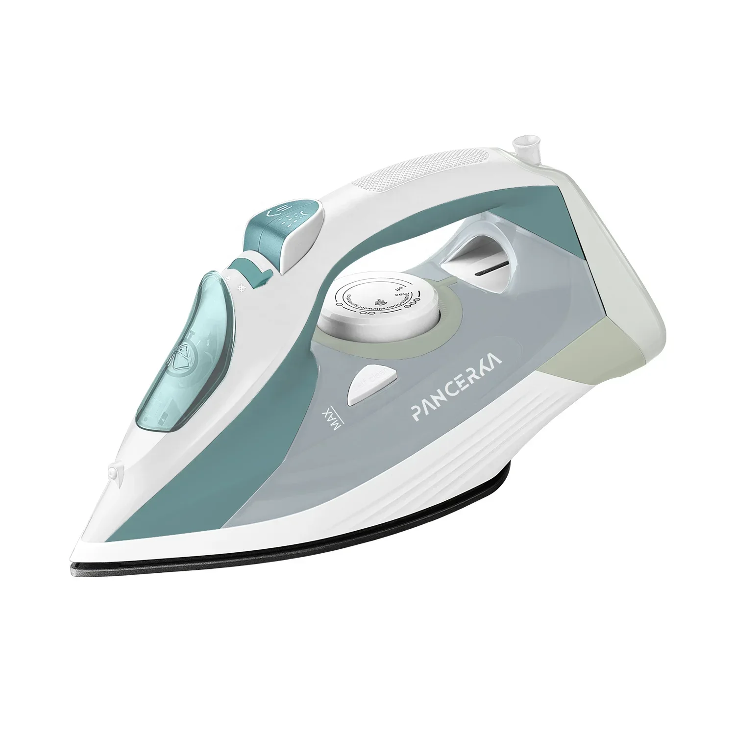 

PANCERKA Hot Sell 1000W Color customized smooth bottom plate electric vertical handheld steam iron for clothes vapeur vapor