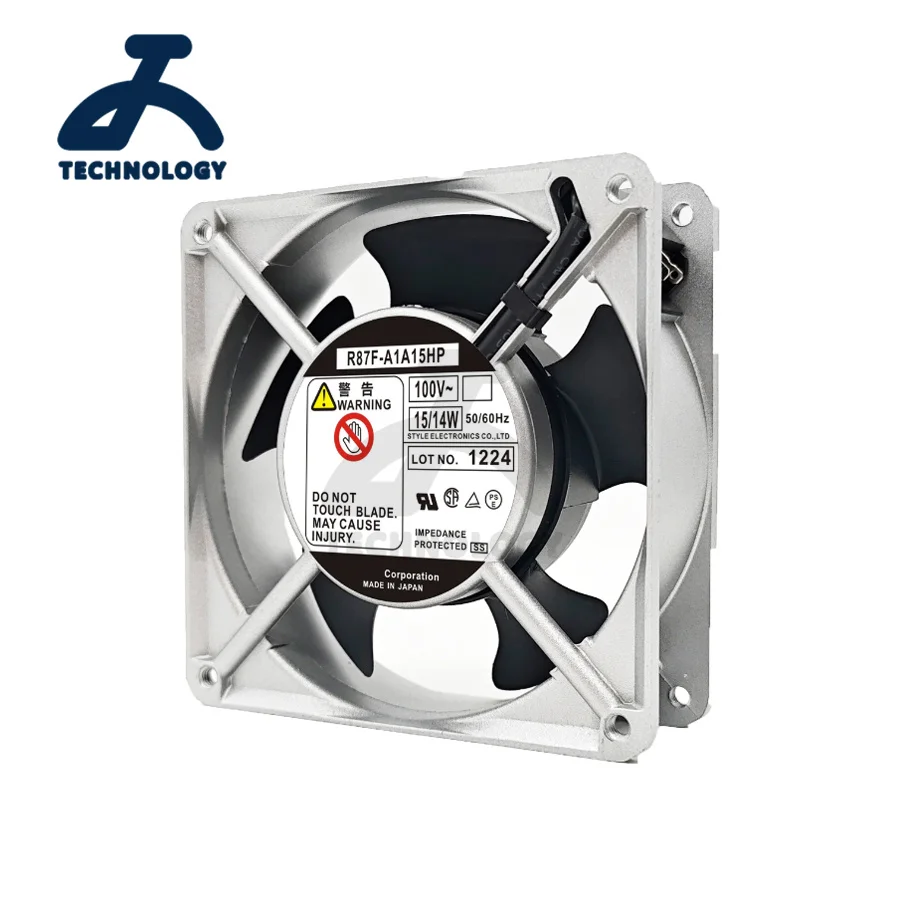 Ventilador de dissipação de calor de refrigeração R87F-A1A13HP R87F-A1A13MP R87F-A1A13LP R87F-A1A15HP R87F-A1A15MP R87F-A3A13HP R87F-A3A13MP