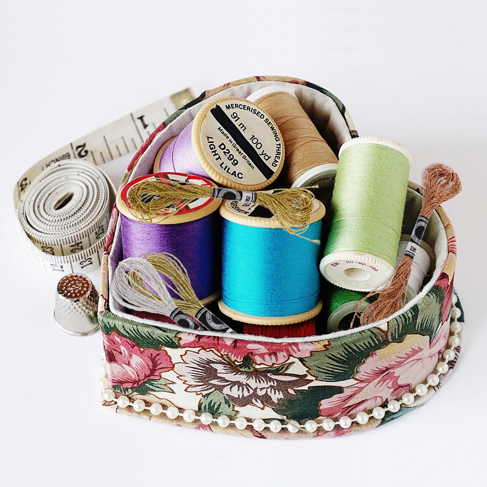 

16pcs Premium Embroidery Threads Durable Polyester Diy Thread For Cross Stitch String Art Tassels Crafts Home Decor Cross Stitch