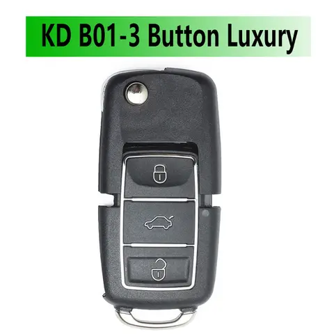 5 개/몫 KEYDIY KD B01 3 버튼 KD900/MINI/KD-X2 프로그래머 B 시리즈 범용 제어에 대 한 럭셔리 블랙 KD 원격 자동차 키