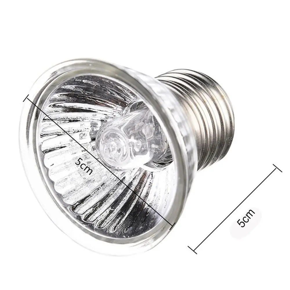 Lizard Temperature Controller Full Spectrum Basking Light UVA Light Halogen Bulb Reptile