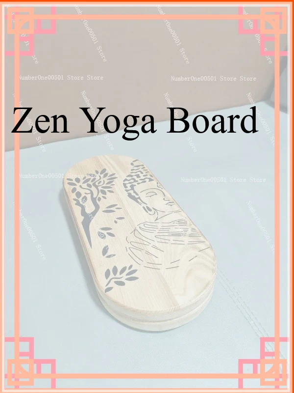 Wooden  Board Yoga Meditation Foot Stand Acupressure Relaxation Mat Nail Board for Zen Practice Massage