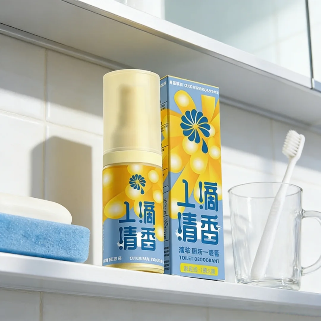 Bathroom Deodorant A Drop of Fragrance The Smell Cucumber Jasmine Green Grape Lasting Air Freshener Room Toilet Deodorant Aroma