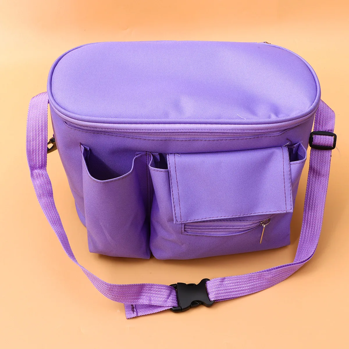 1Pcs Stroller Hanging Bag Baby Cart Organizer with Multiple Pockets Compact Space Saving Design for Phone Water Bottle Diaper
