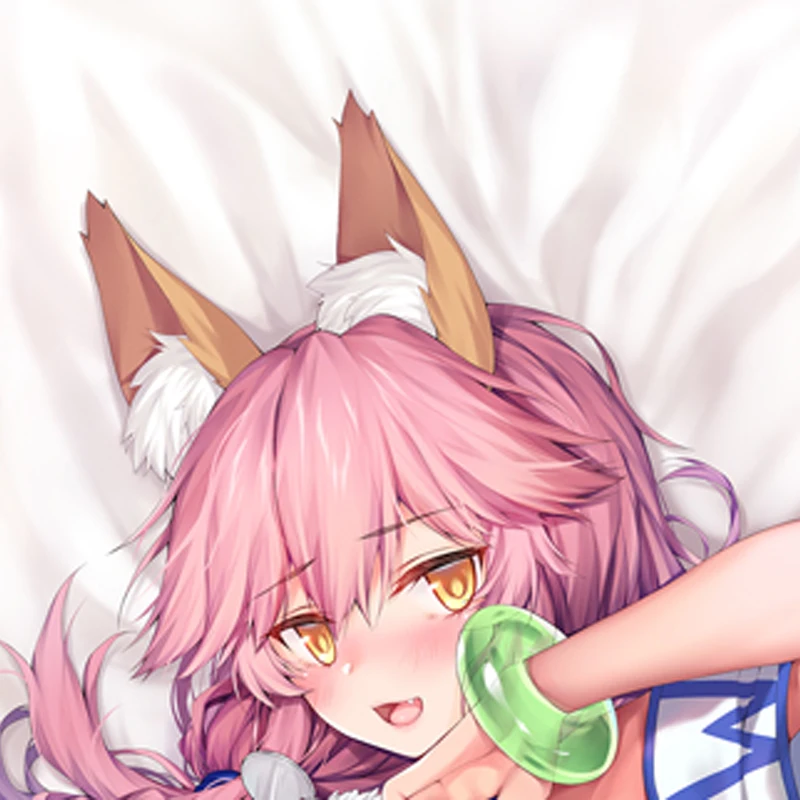 

Dakimakura Anime Pillow Case Tamamo-no-Mae Double-sided Print Of Life-size Body Pillowcase Gifts