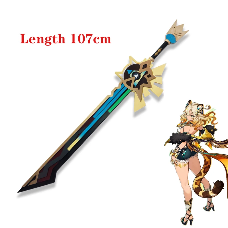 Xilonen Cosplay Weapon Props Game Genshin Impact Halloween Cosplay Costumes Props Accessories Weapons Length 107cm