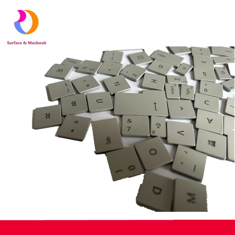 Substituição para Microsoft Surface Book 2 1834 1835 1813 UK Keycap teclado copo 13,5 15 polegadas