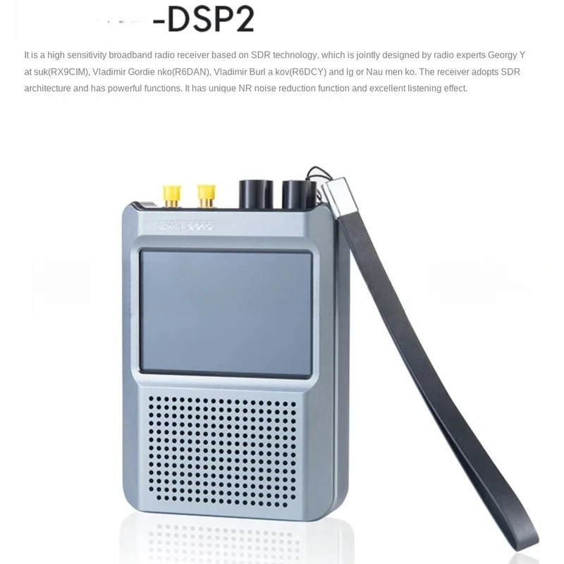 New Firmware 2.40 Genuine Second Generation Malahit-DSP2 SDR Malachite Receiver Radio 10KHz-380MHz 404MHz-2GHz