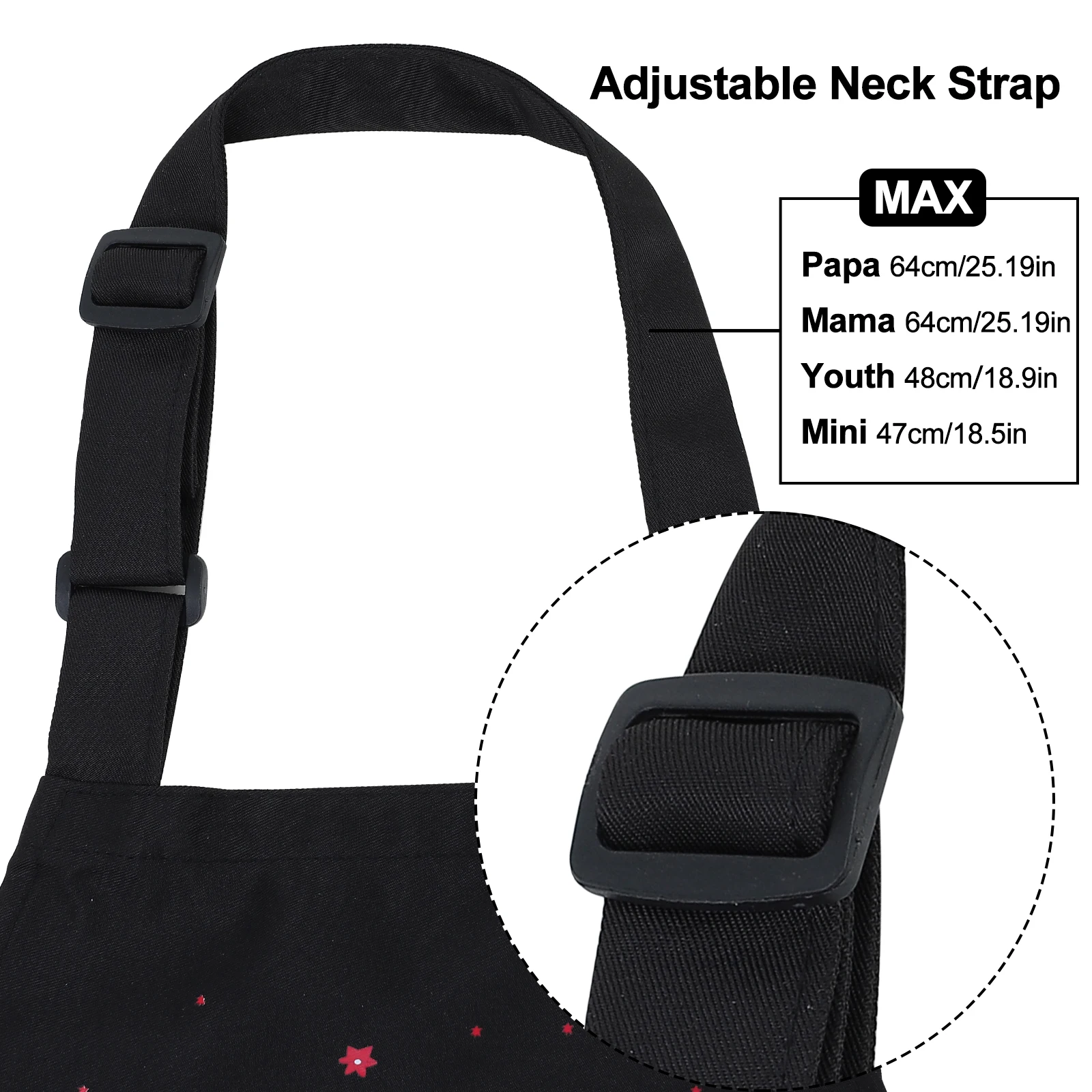 Kitchen Apron for Men Women Christmas Series Oil-proof Waterproof Adult Kids Waist Aprons Coffee Overalls Wipe Hand Family Apron