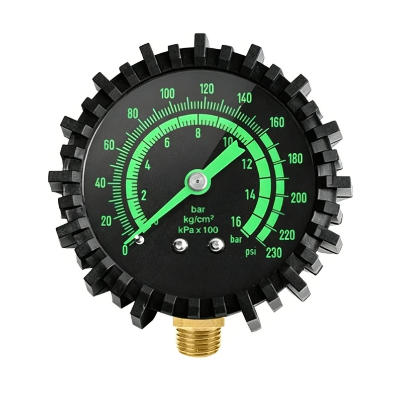 A2UC Tire Pressure Gauge Night Display For Car Motorcycles And Bikes