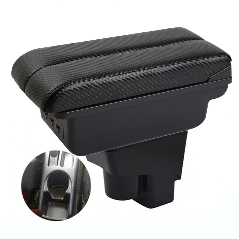 

For Car Honda Fit Jazz 1 Armrest box central armrest storage box elbow support for drivers and passengers