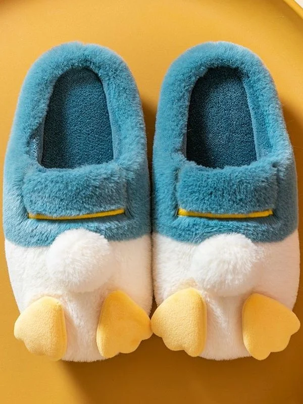 Winter Cotton Slippers Women Indoor Outdoor Bedroom Plush Wear Soft Thick Non-slip Versatile Design Lovely Slippers